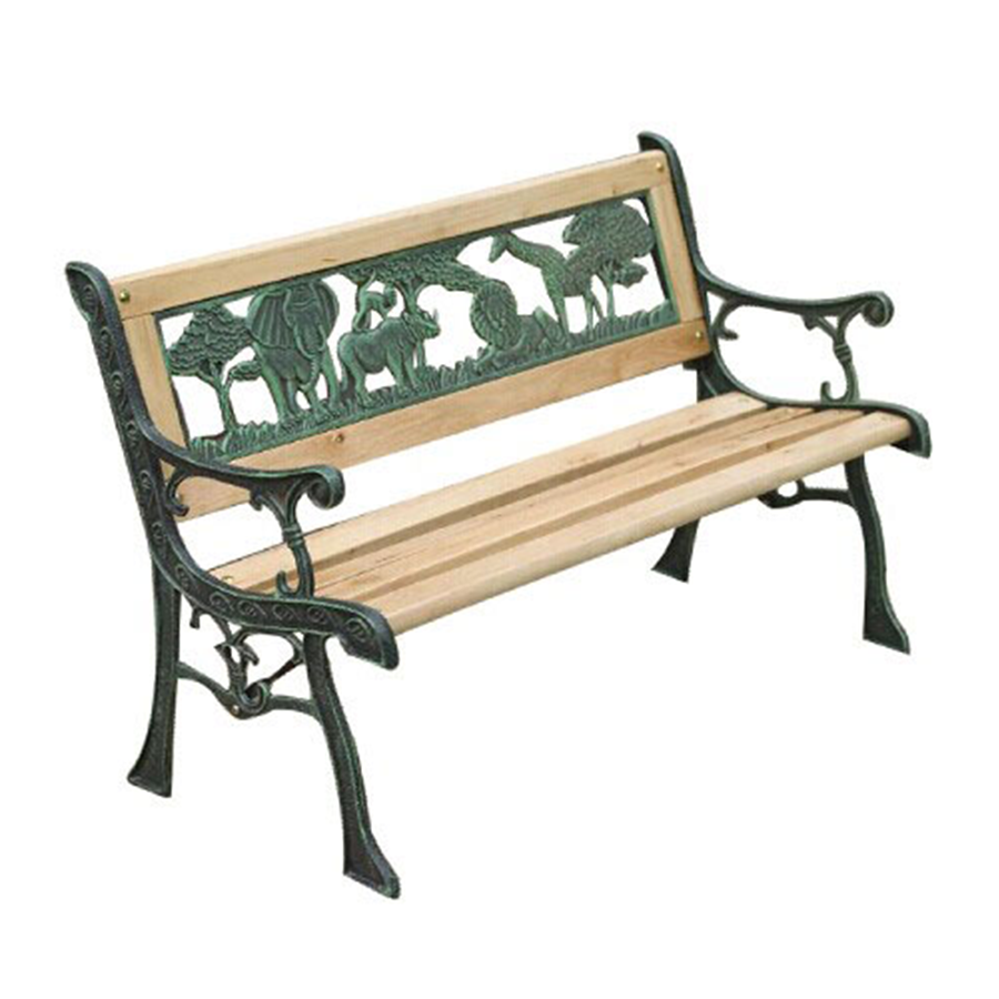 Charles Bentley Jungle Design Kids Bench